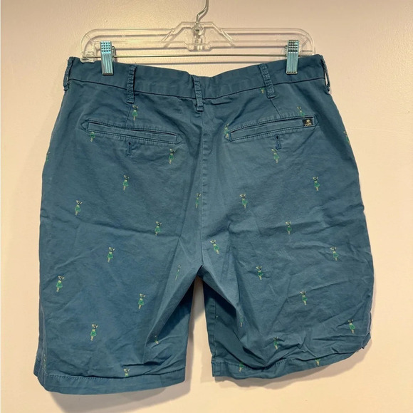 Izod Hawaii hula dancers blue shorts - Picture 3 of 4